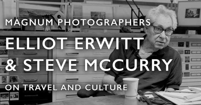 Photographer Elliot Erwitt – On Culture and Travel w/ Steve McCurry