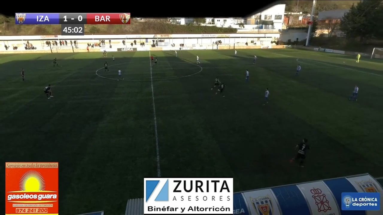(RESUMEN Y GOLES) CD Izarra 2-0 UD Barbastro / Jor. 22 - Segunda Rfef