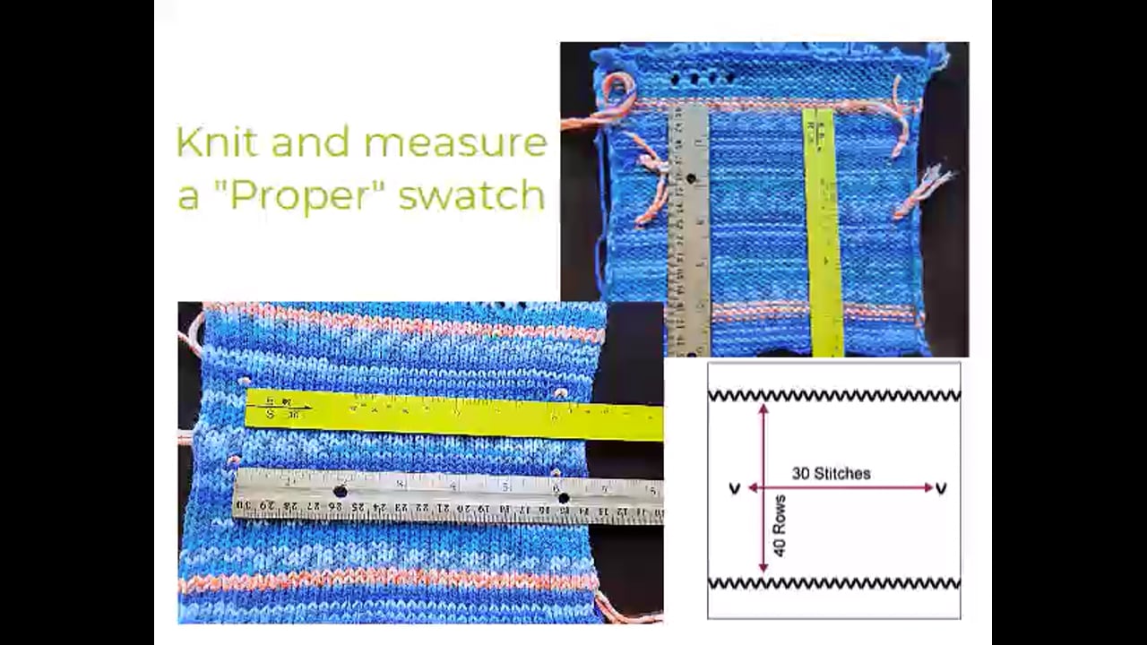 Troubleshooting Gauge Machine Knitting Tutorial