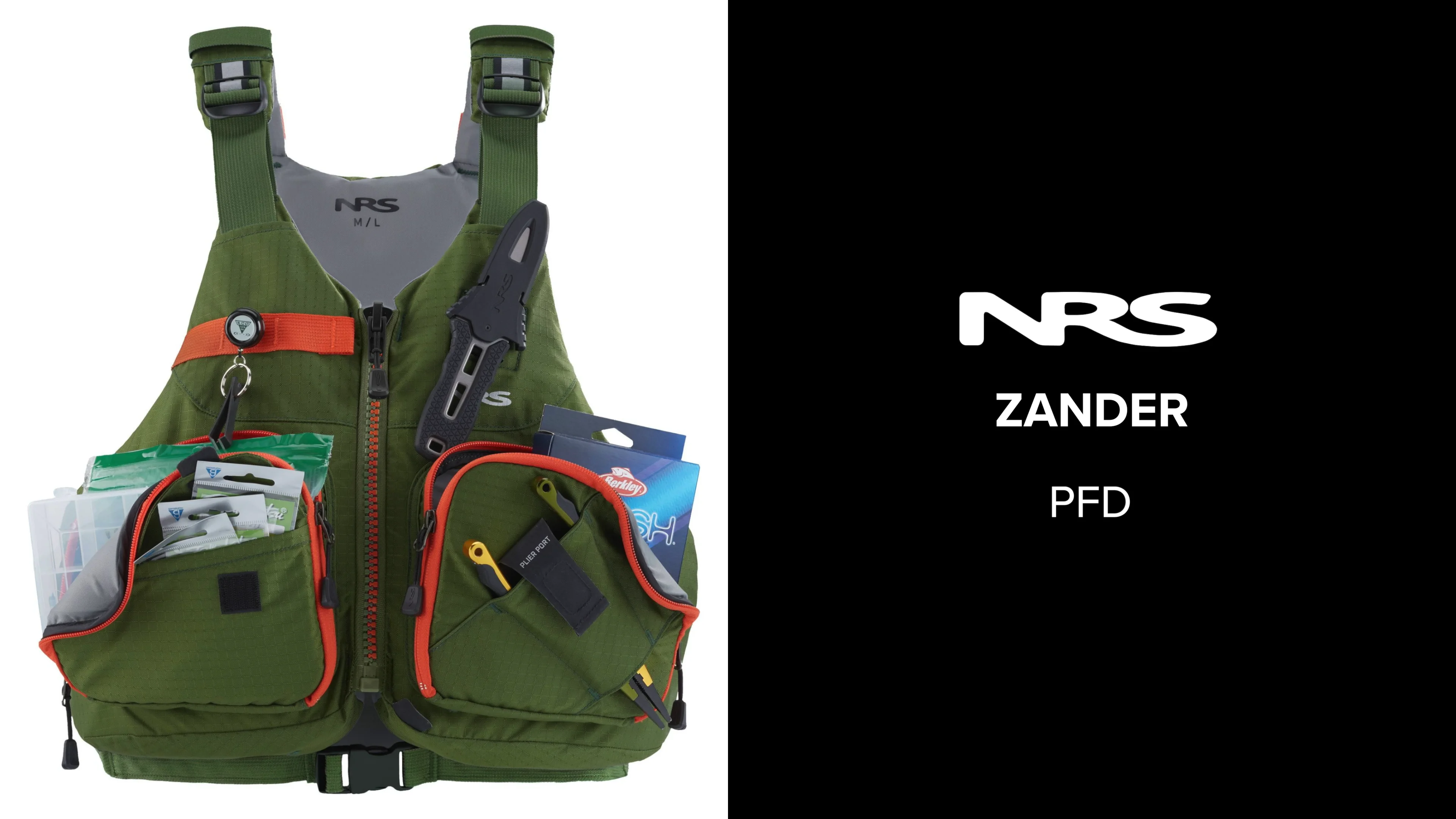 NRS Zander Fishing Lifejacket (PFD)