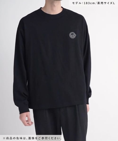 攻殻機動隊S.A.Cコラボ　プリントロンT ブラック　Mサイズ RAGEBLUE tシャツ 「攻殻機動隊 S.A.C.」コラボ/プリントロンT