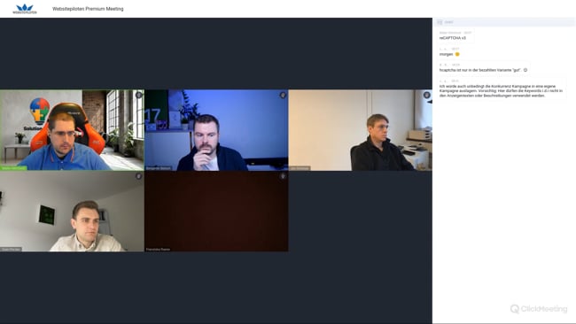 Schutz gegen Spambots, Smarte Algorithmen & Keywords von der direkten Konkurrenz einrichten mit Michael Klein vom 12.02.24