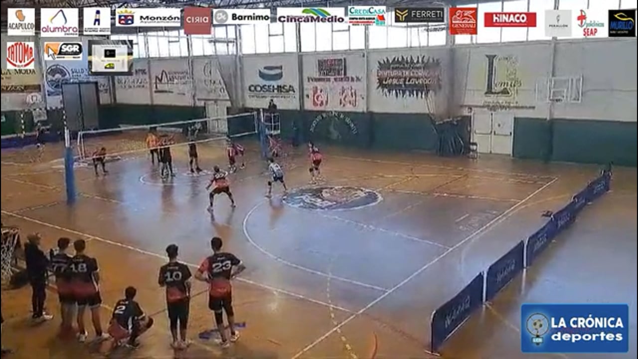VOLEIBOL  2ª AUTONÓMICA  CV MONZÓN-3-2-CV BOMBARDA
