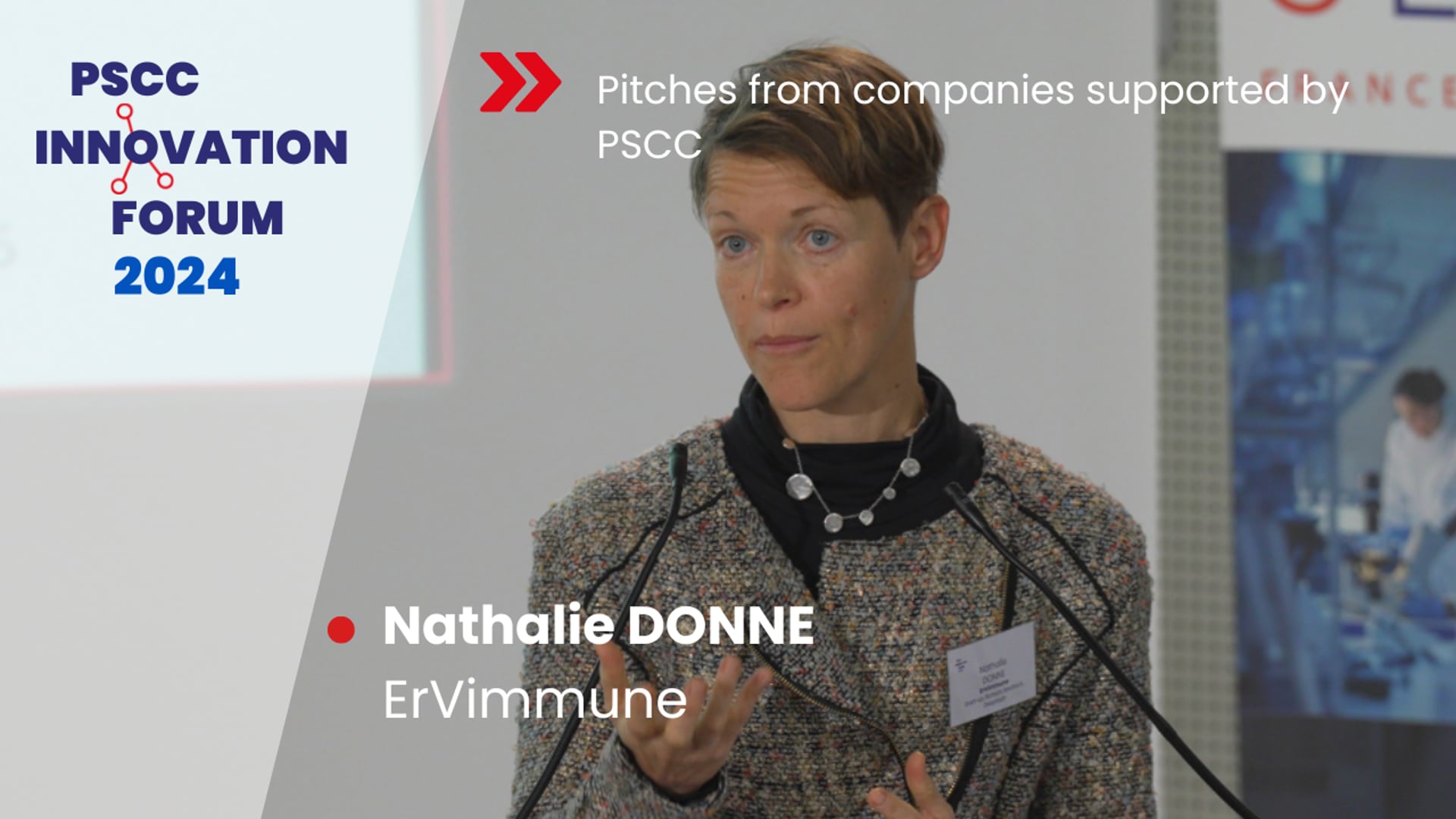 Pitches from companies supported by PSCC - Nathalie Donne - ErVimmune