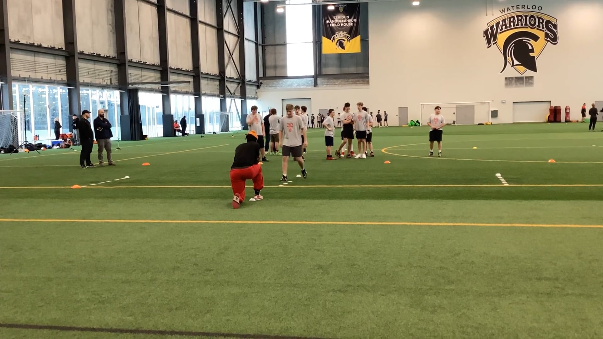 Watch heath desjardin's 5-10-5 Agility: 5.61 seconds