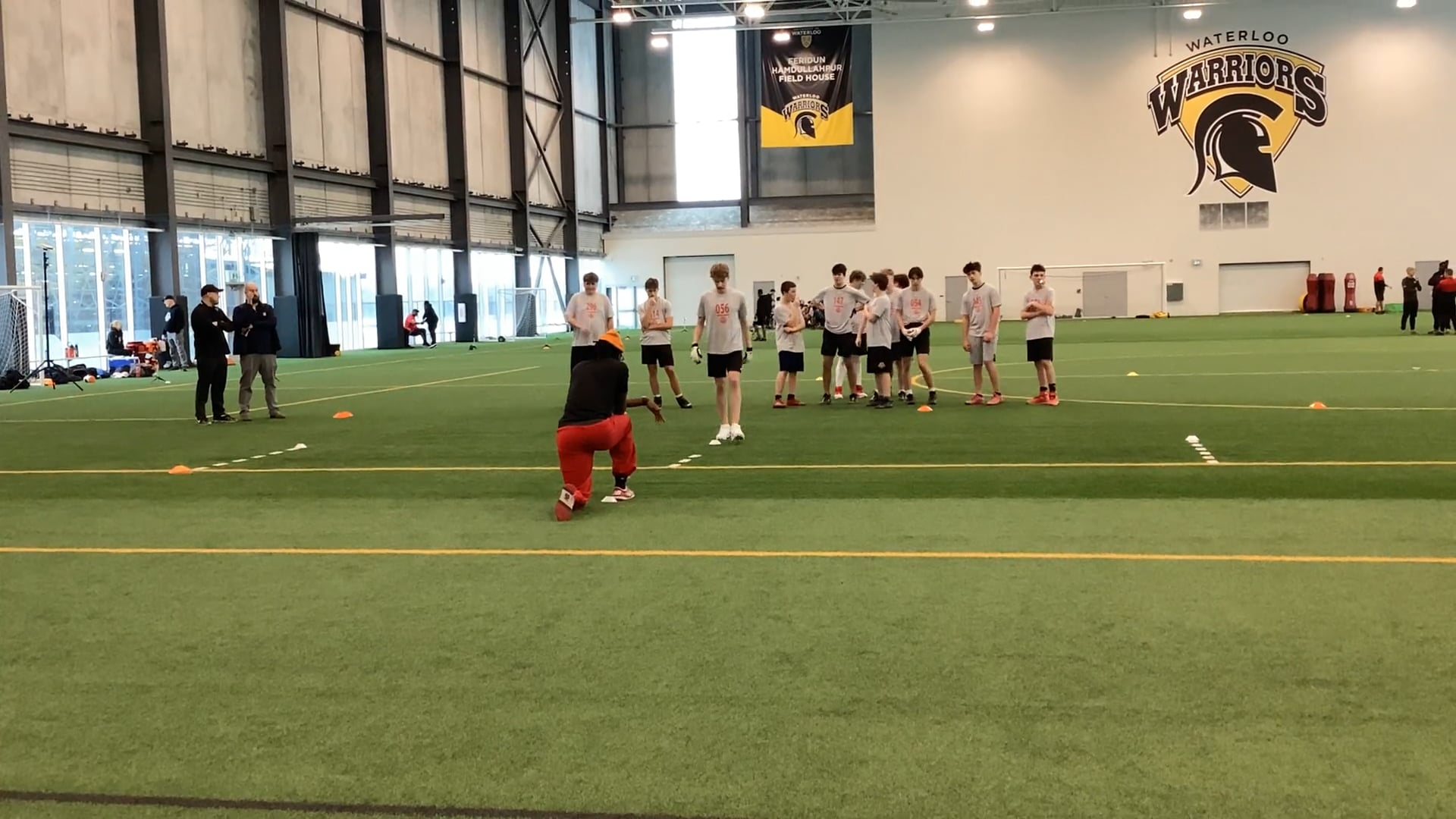 Watch evan boville's 5-10-5 Agility: 4.87 seconds