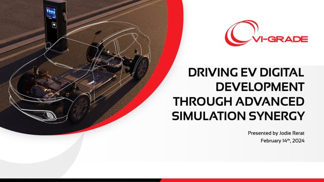 Driving EV digital development through advanced simulation synergy