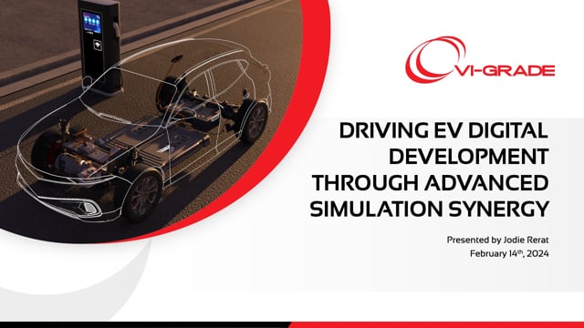 Driving EV digital development through advanced simulation synergy - Mobex