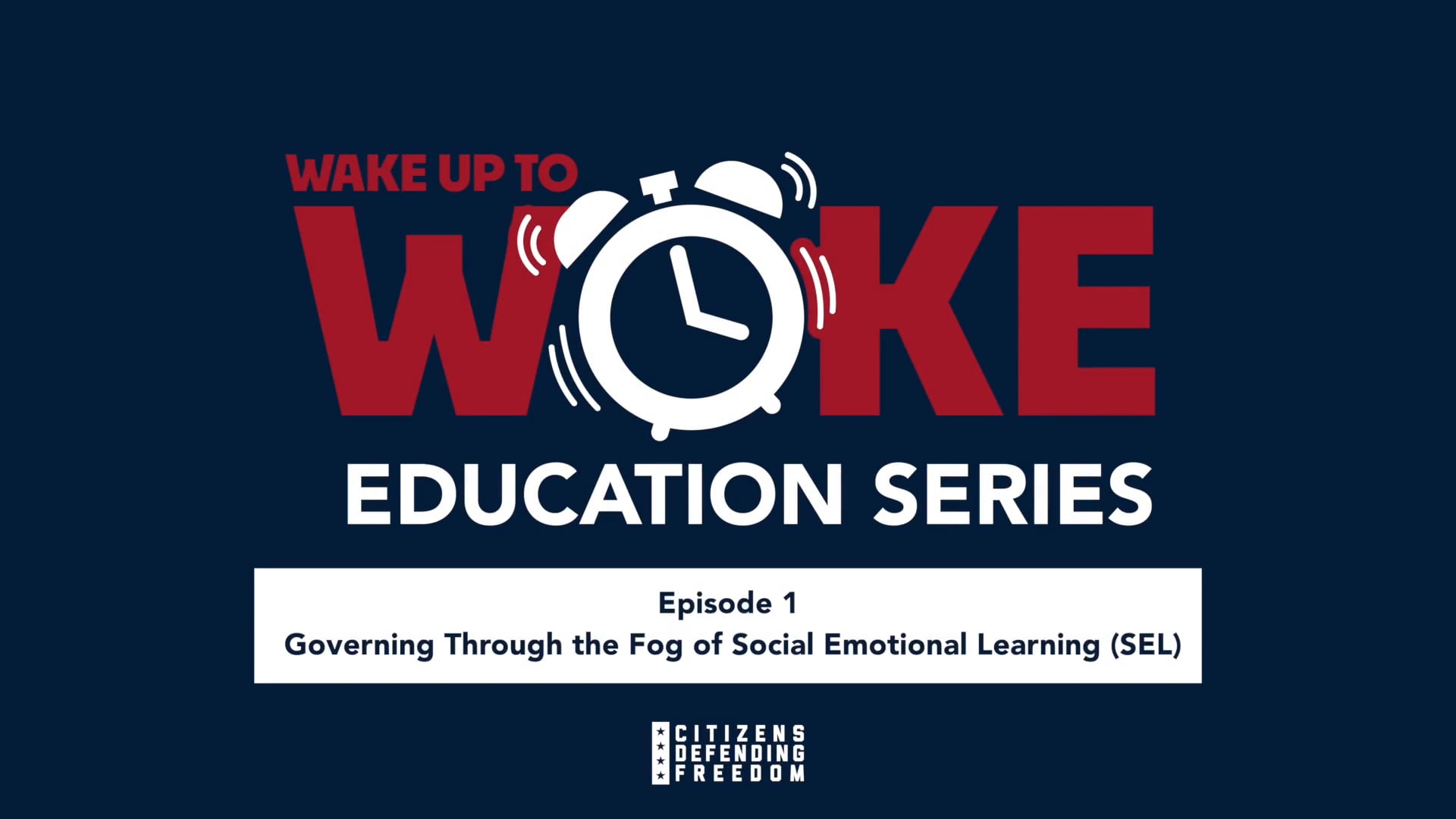 Wake Up to Woke Education Video Series