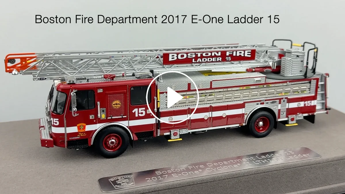 Fire Replicas Boston Fire Department 2017 E-One Cyclone II