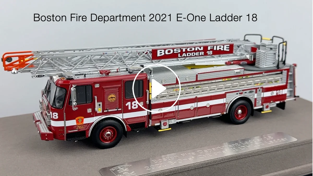 Fire Replicas Boston Fire Department 2021 E-One Cyclone II