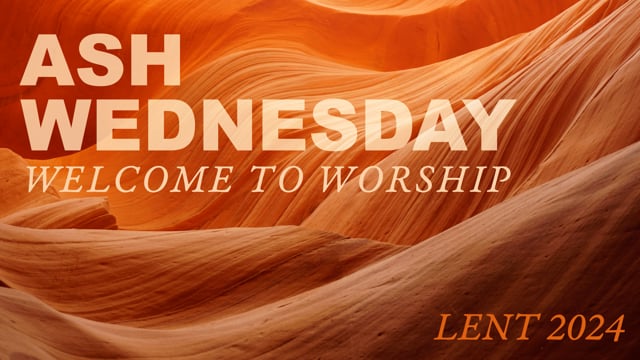 Ash Wednesday | TUMC Austin