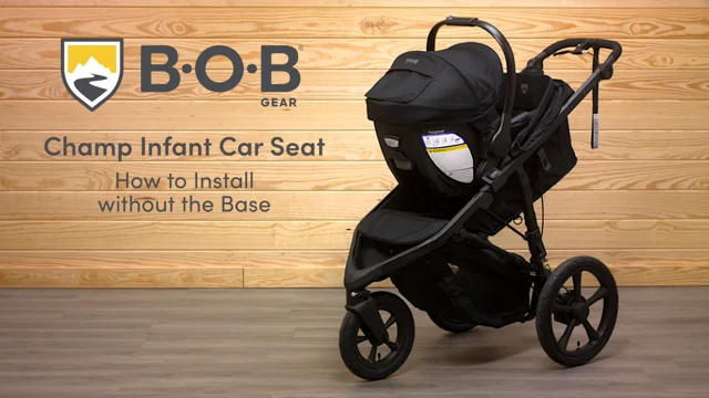 How to collapse a bob outlet stroller