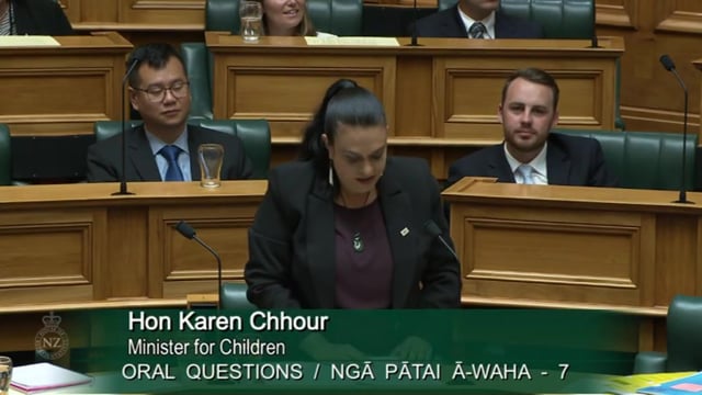 Question 7 Laura Trask to the Minister for Children