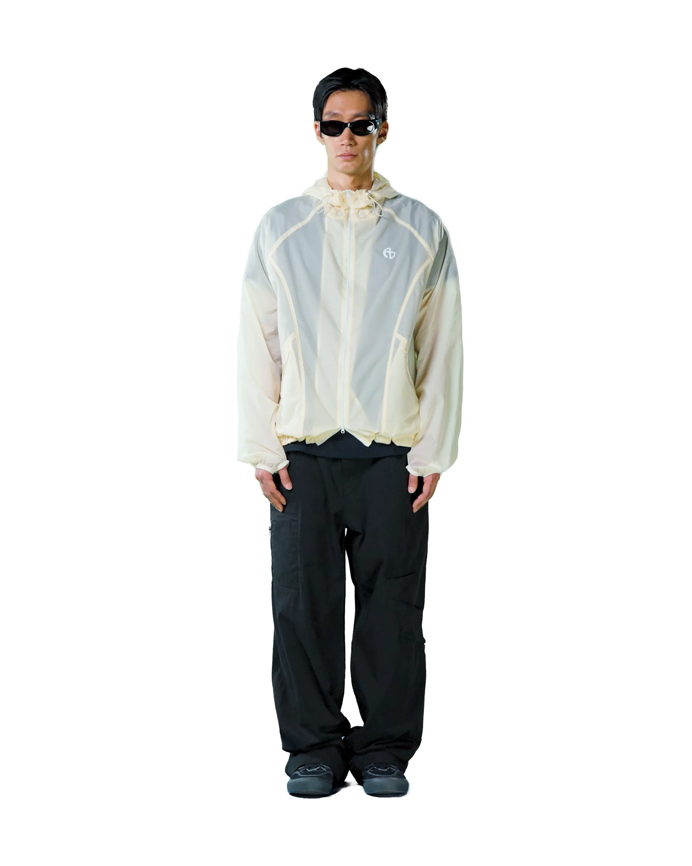 【NOMANUAL】AETHER NYLON JACKET 3色 ★韓国の大人気★ AETHER NYLON JACKET - SAND YELLOW - nomanual