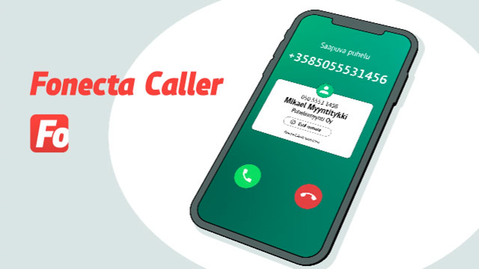 FonectaCaller animaatio