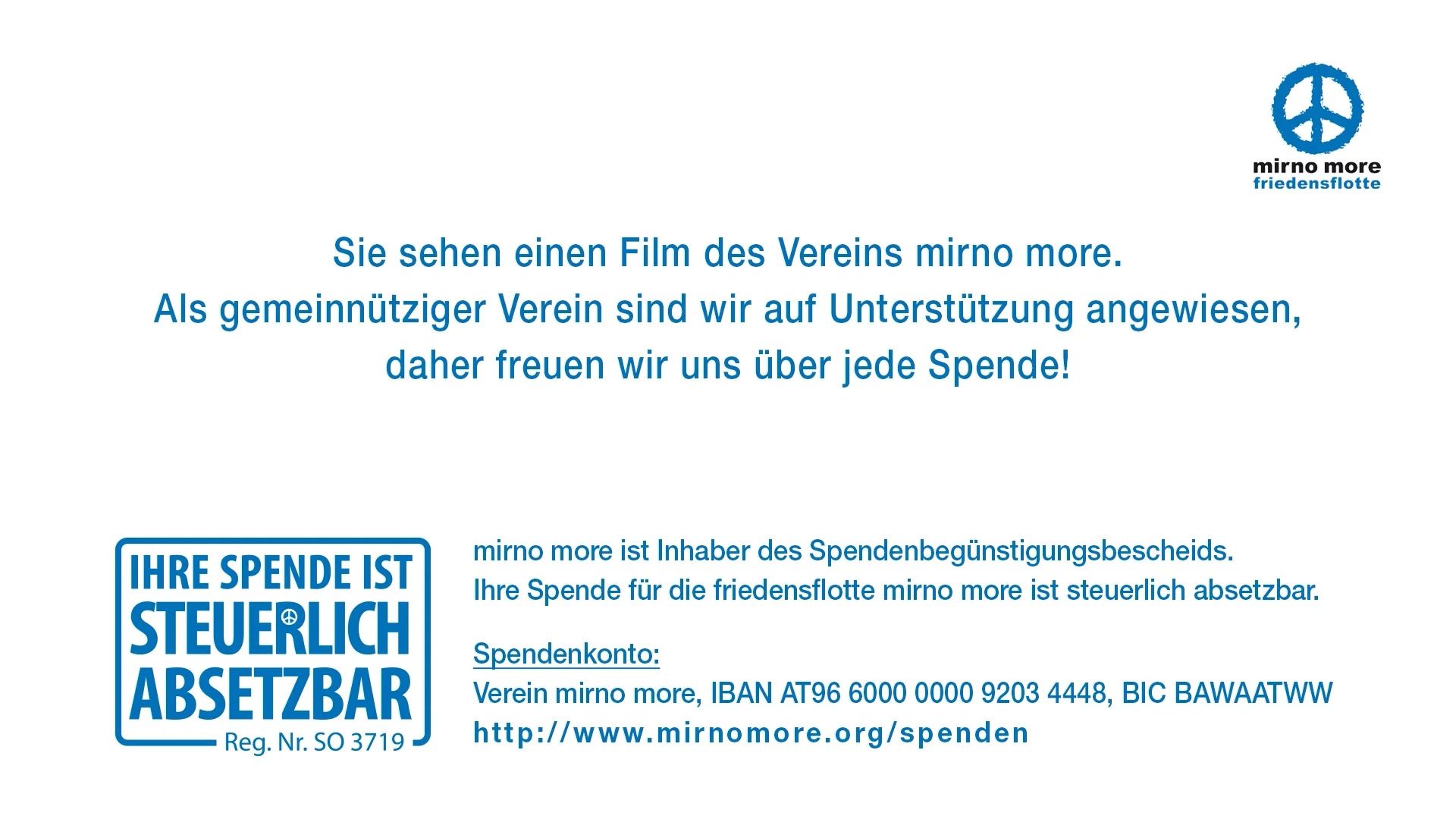 30 Jahre mirno more Teaser