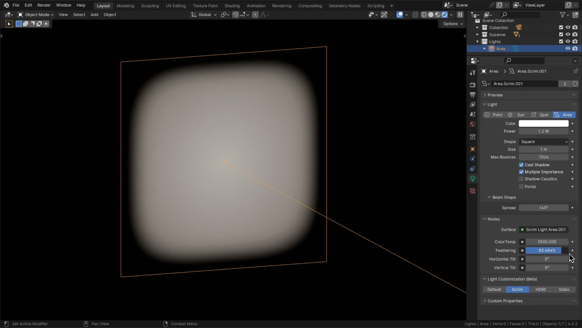 Scrim Light Effect on Vimeo