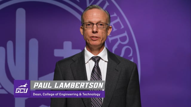Button to play video: Prepare for a Meaningful Career with GCU’s College of Engineering and Technology