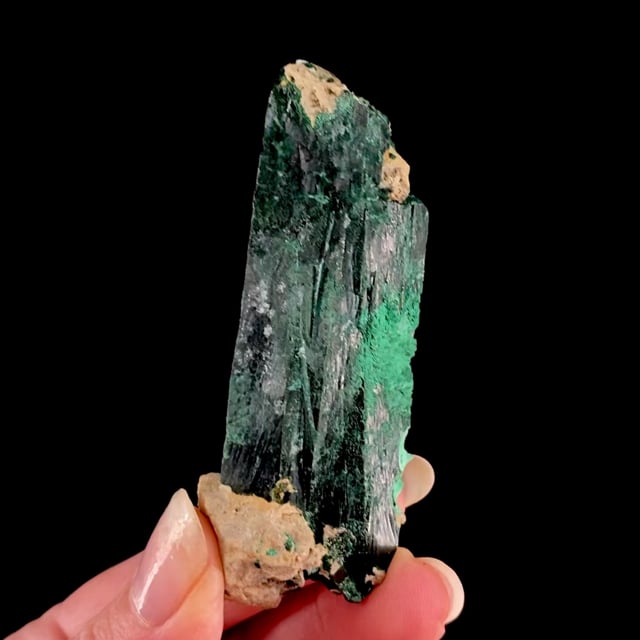 Malachite pseudomorph after Azurite