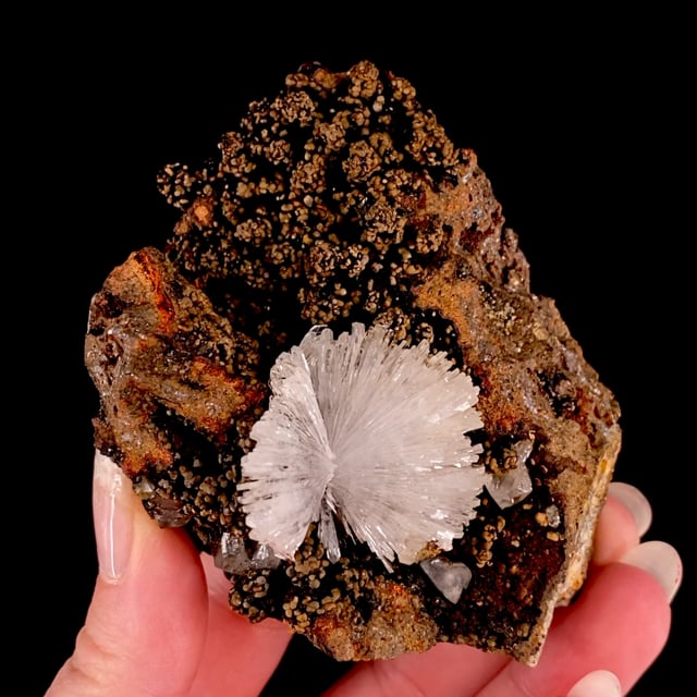 Hemimorphite on Goethite/Limonite