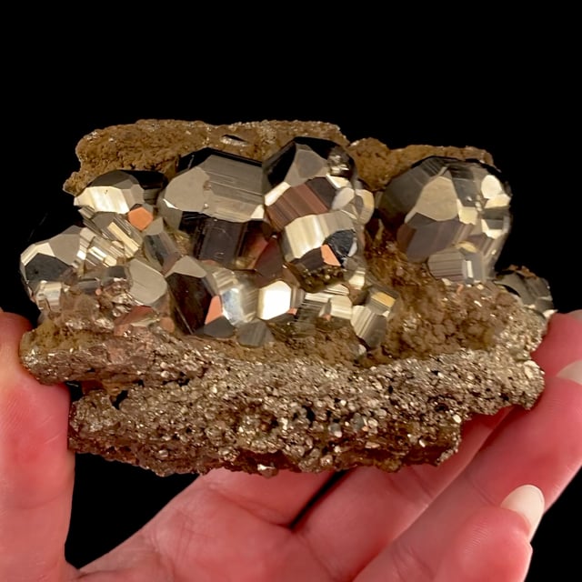 Pyrite (superb crystals)