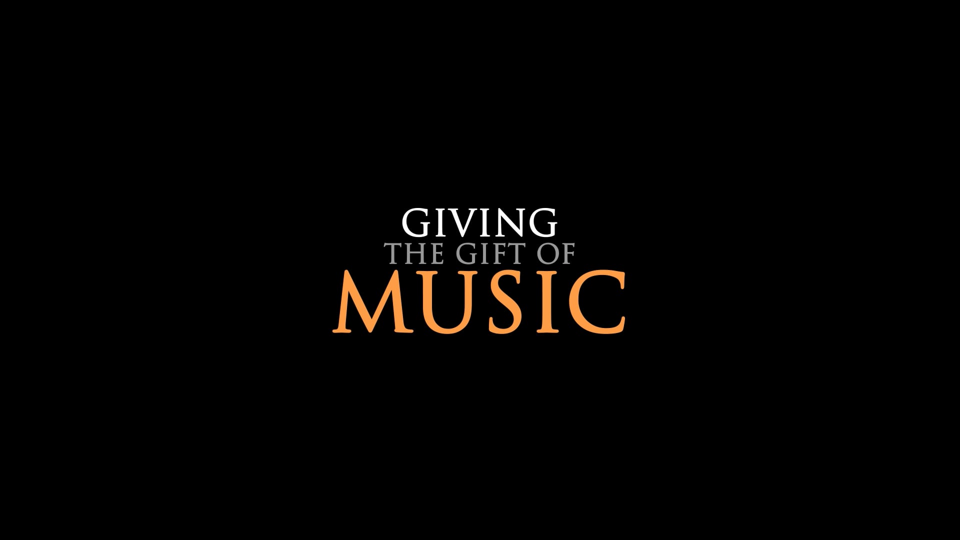 Gift of Music