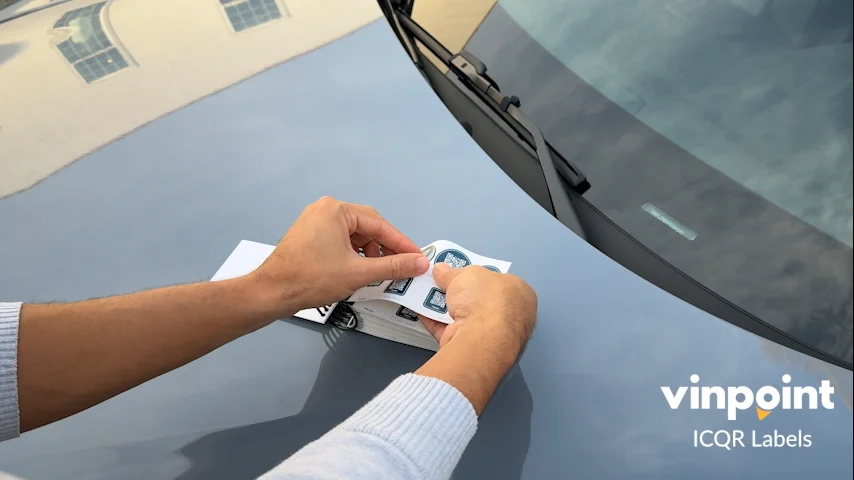 How to pair an ICQR Tag in Vinpoint Mobile