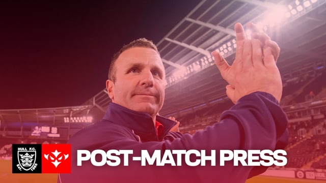 POST-MATCH PRESS: Willie Peters discusses derby win!