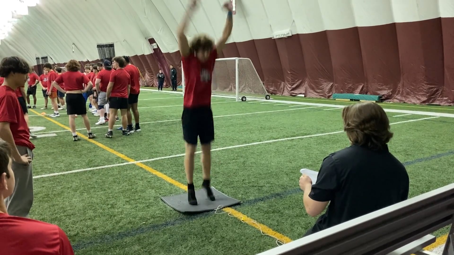 Watch teodor nadeau's Vertical Jump: 34.18 inches