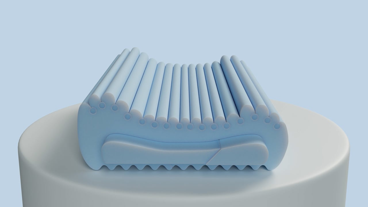 cooling gel memory foam pillow