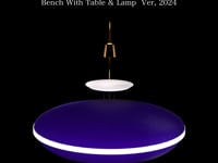 Bench With Table & Lamp Ver, 2024