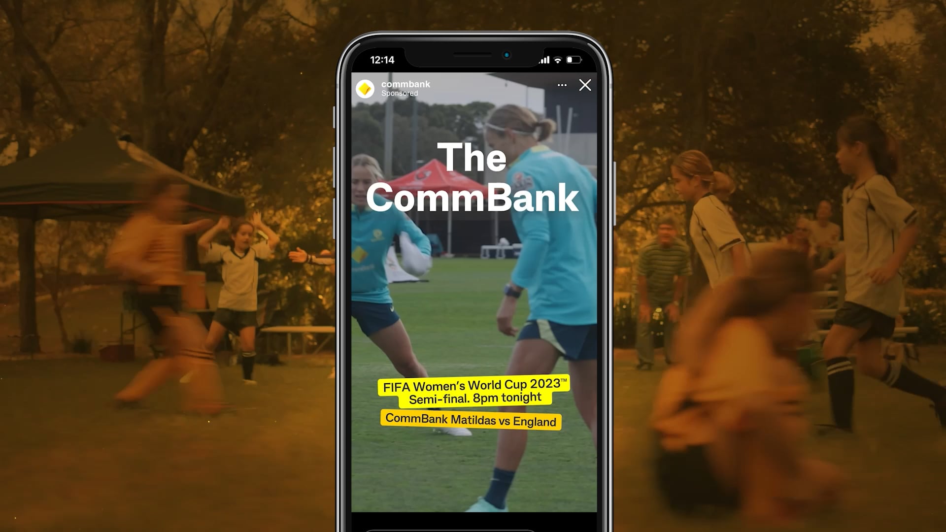 COMMBANK | Matildas Semi Finals Social Video