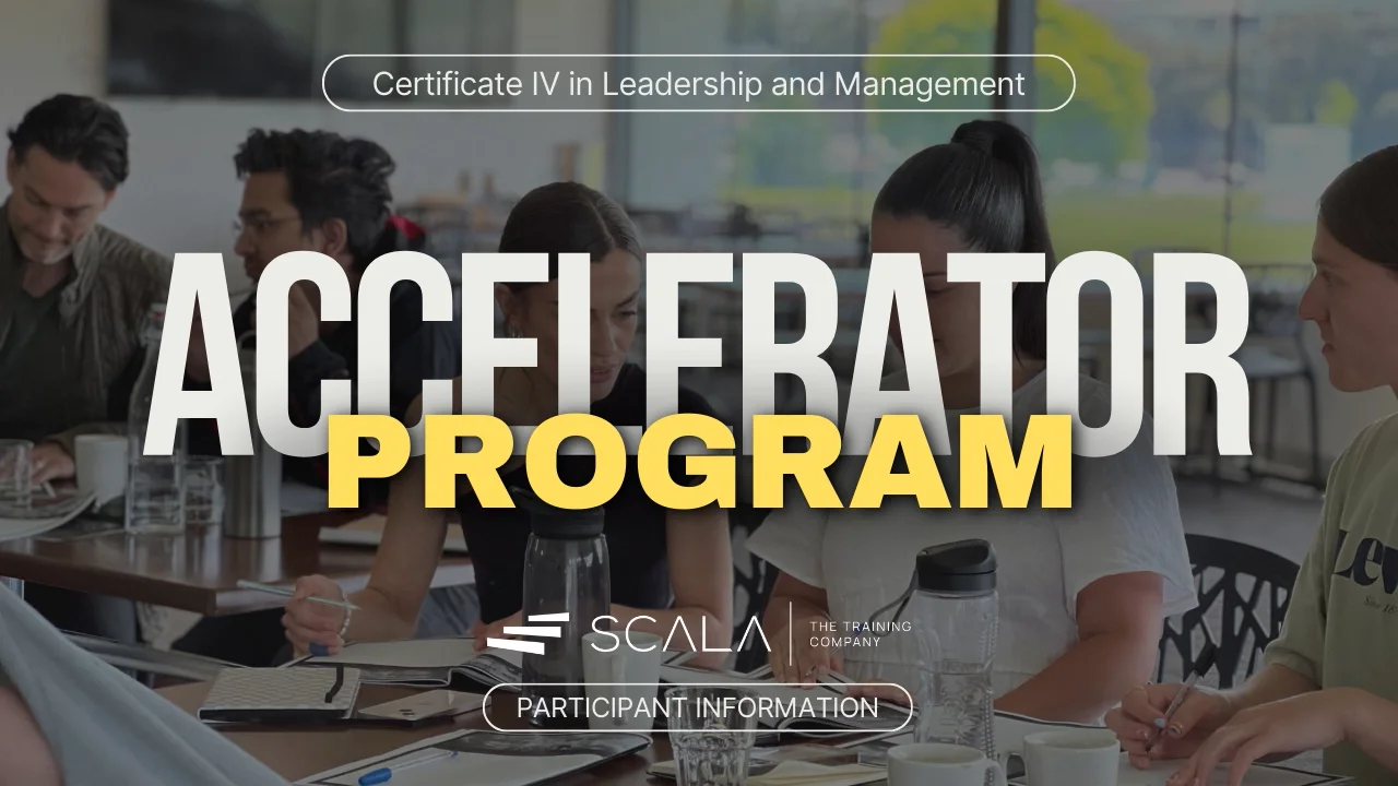 SCALA | Leadership and Management Accelerator Cert IV Information