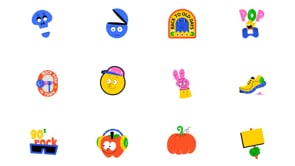 Cartoon Sticker Designs, an Emoji Icon by Prosymbols (Thumbnail 15 of 15)