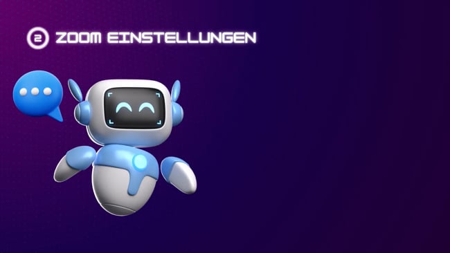 Zoom Einstellungen