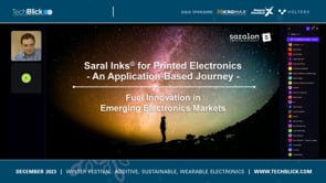Saralon: Inks including Copper inks for Printed, 3D and InMold Electronics