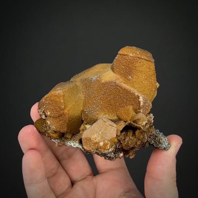 Siderite epimorph after Calcite