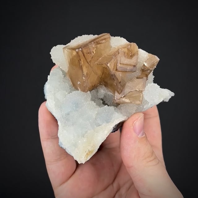 Calcite with Quartz