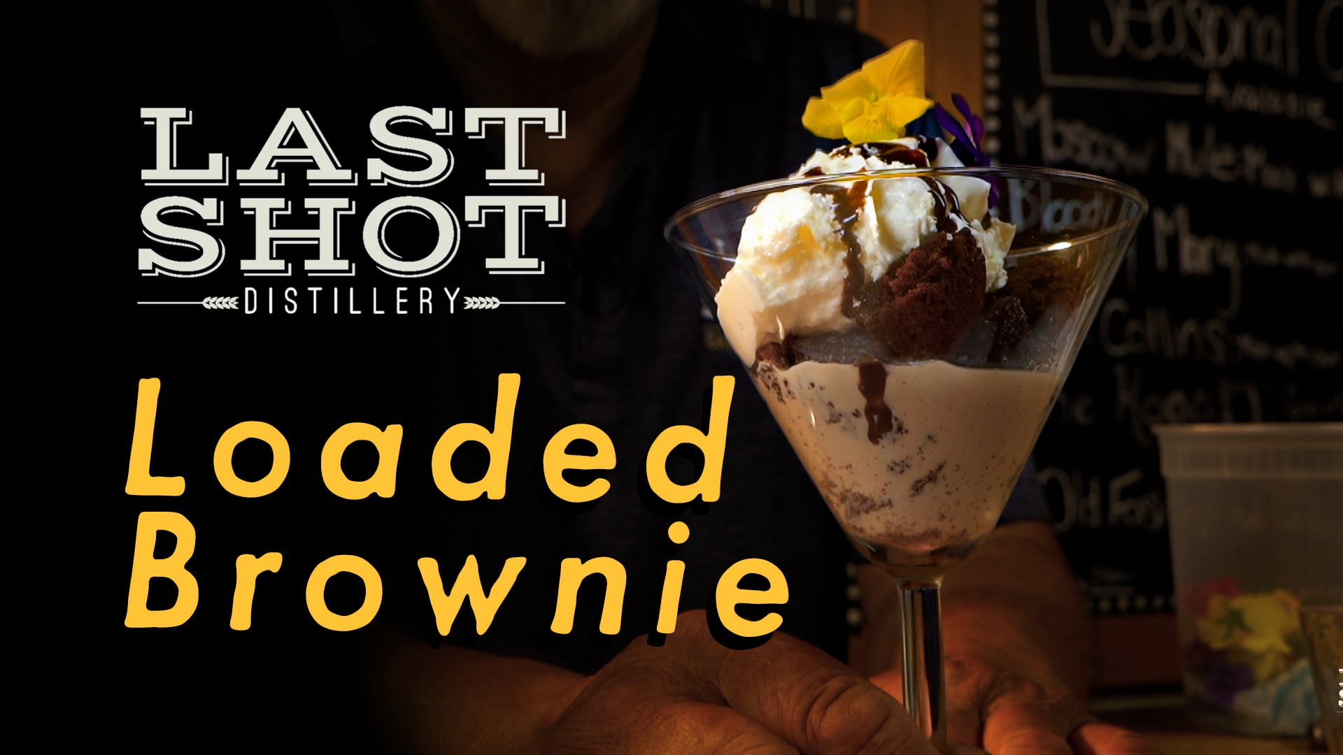 Last Shot Distillery Cocktails | Loaded Brownie