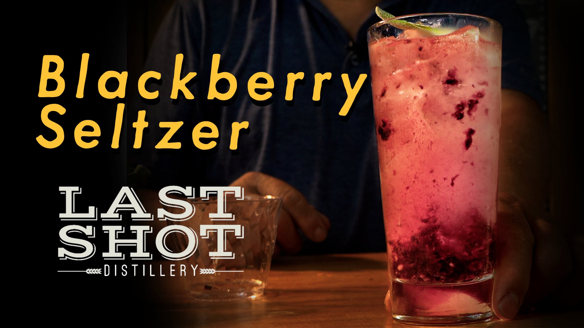 Last Shot Distillery Cocktails | Blackberry Seltzer