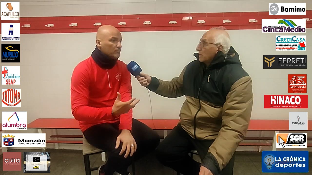 LA PREVIA / Monzón - Illueca / J 21 / Ismael Mariani (Entrenador At Monzón  Alumbra) 3ª División