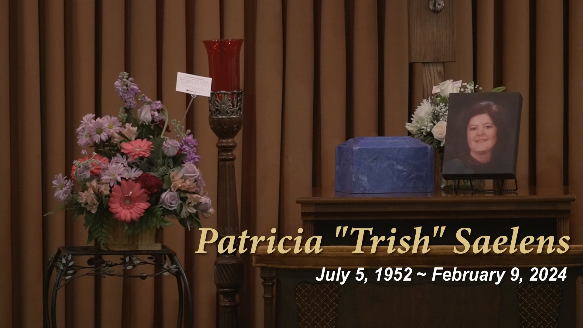 Funeral Service for Patricia Saelens