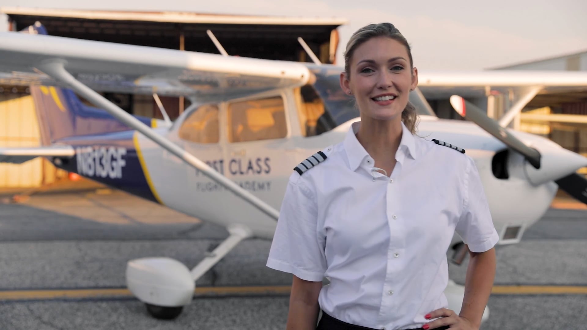 First Class Flight Academy - Flight School Introduction Ad