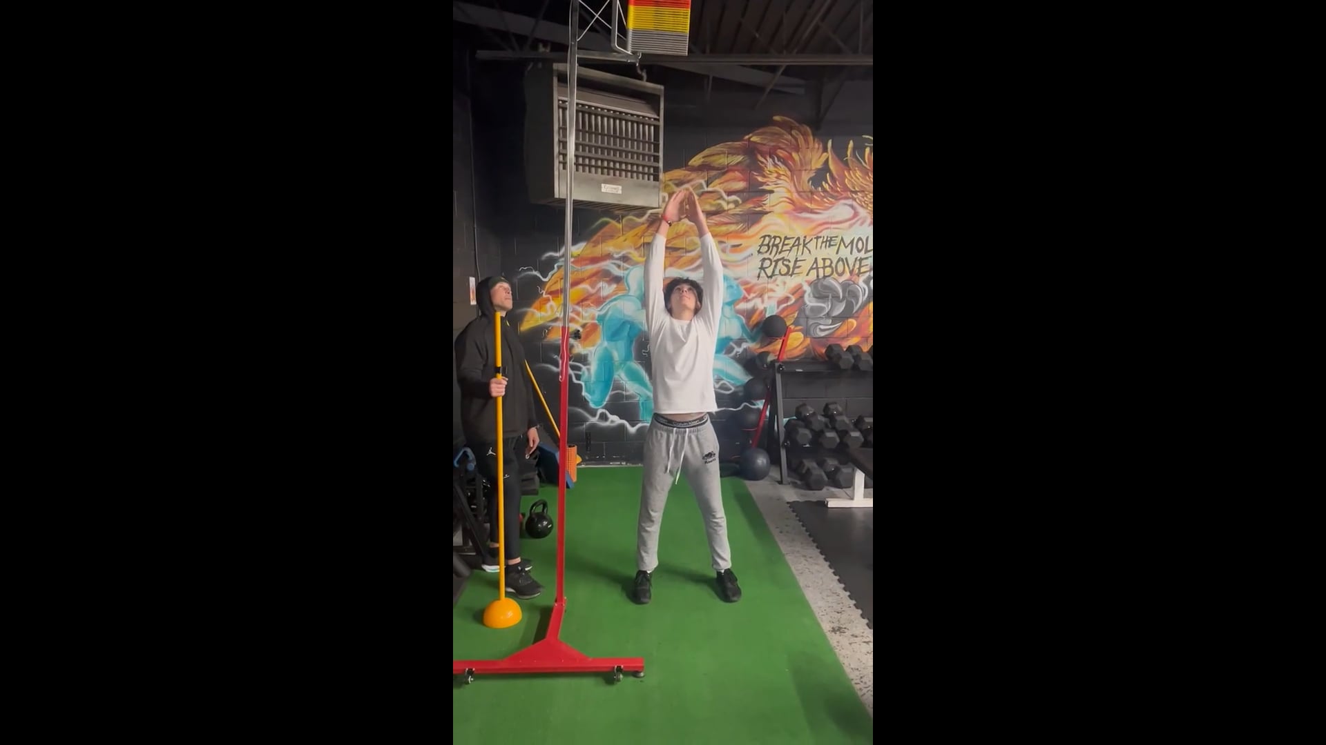 Watch PurpleShift athlete's Vertical Jump: 20.49 inches
