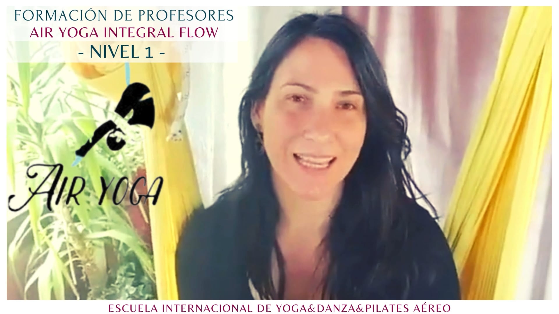Vídeo explicativo de la formación Nivel 1 de Air Yoga Integral Flow®