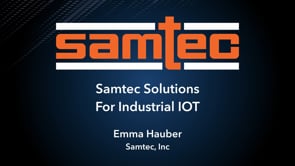 Samtec Solutions For Industrial IoT