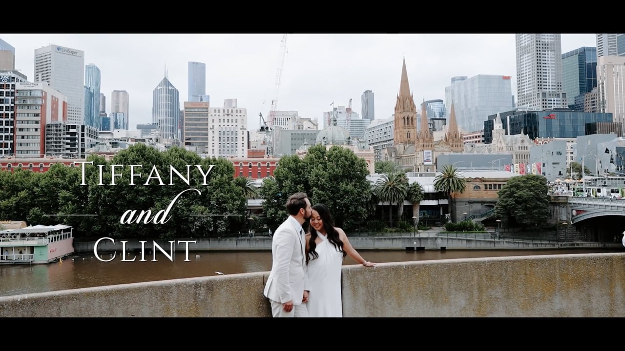 Federation Square Wedding Video, Melbourne - Tiffany and Clint