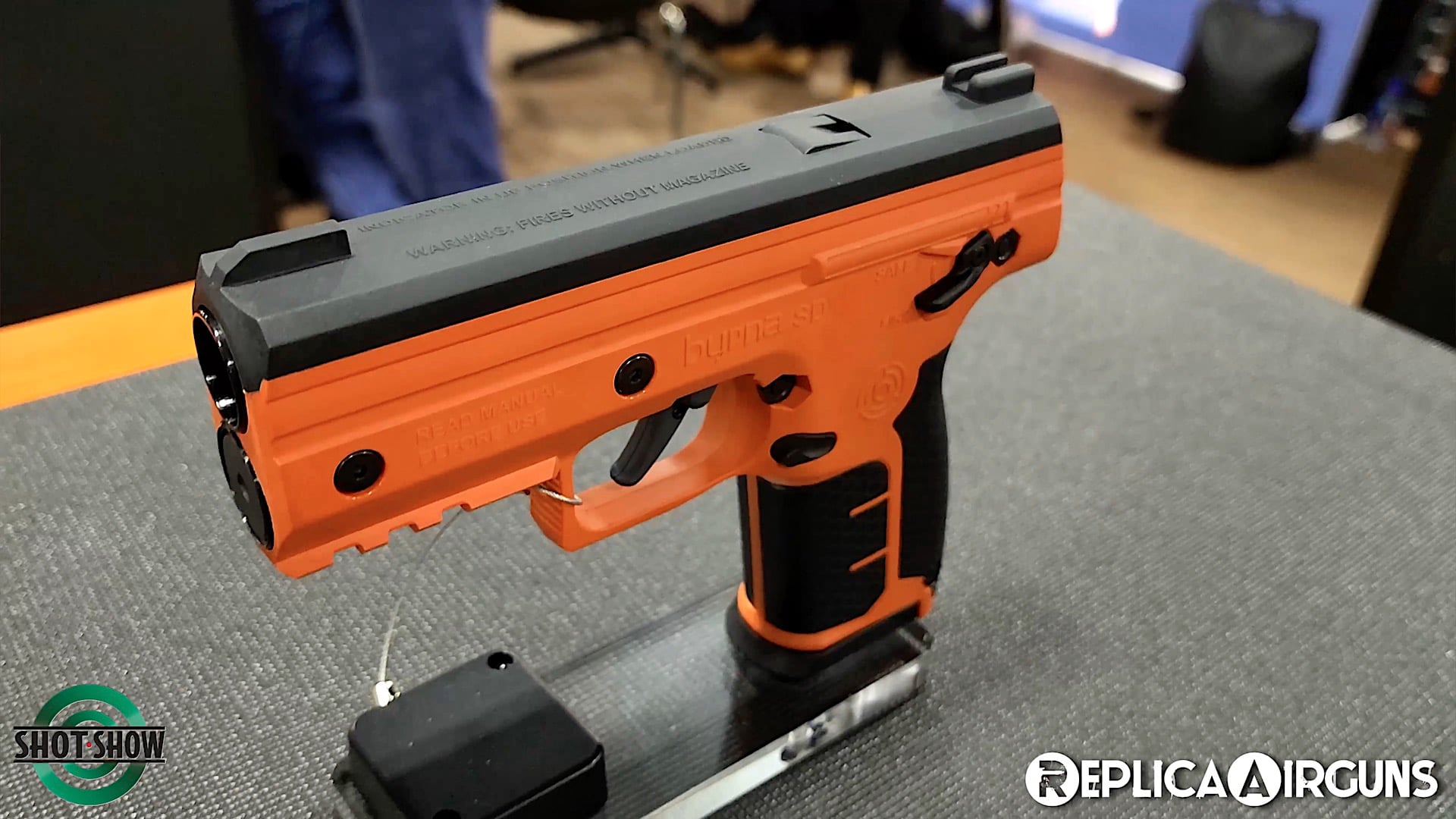Video - SHOT Show 2024 Replica Airguns - Byrna Interview