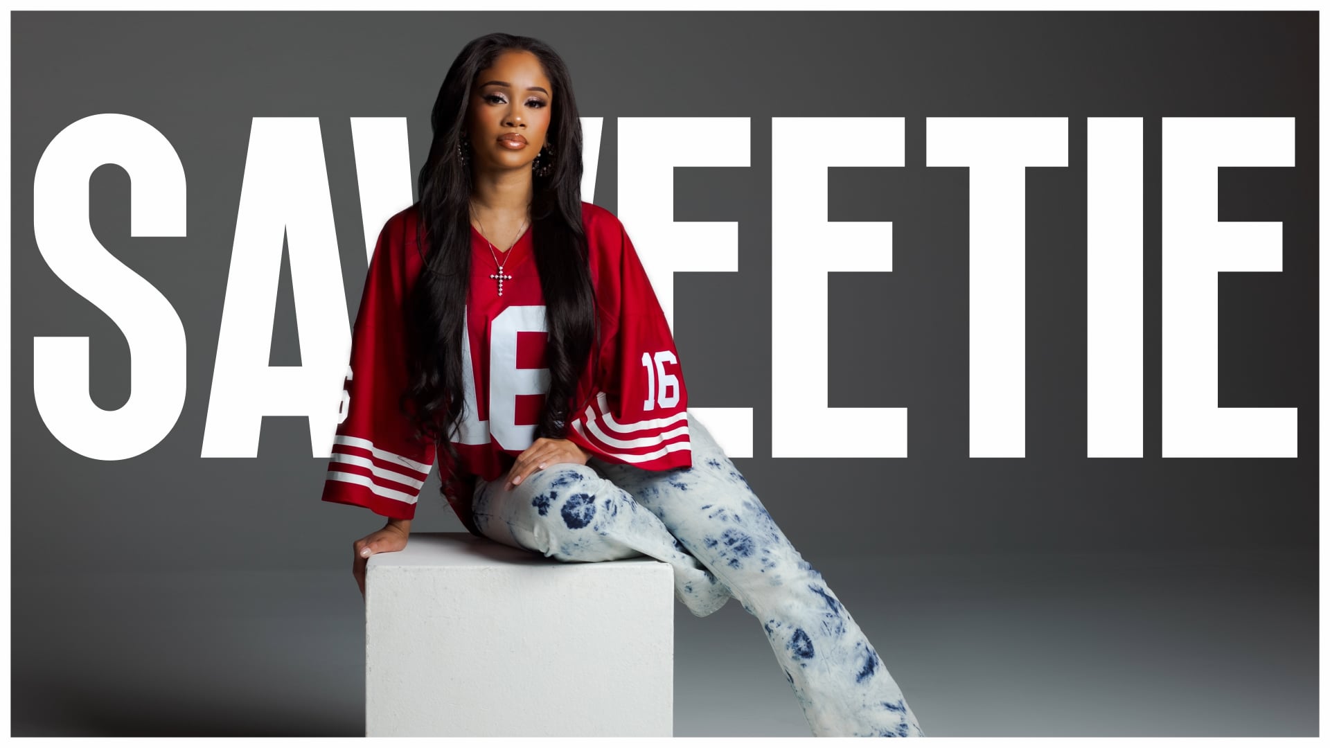 Mitchell & Ness x NFL: Saweetie